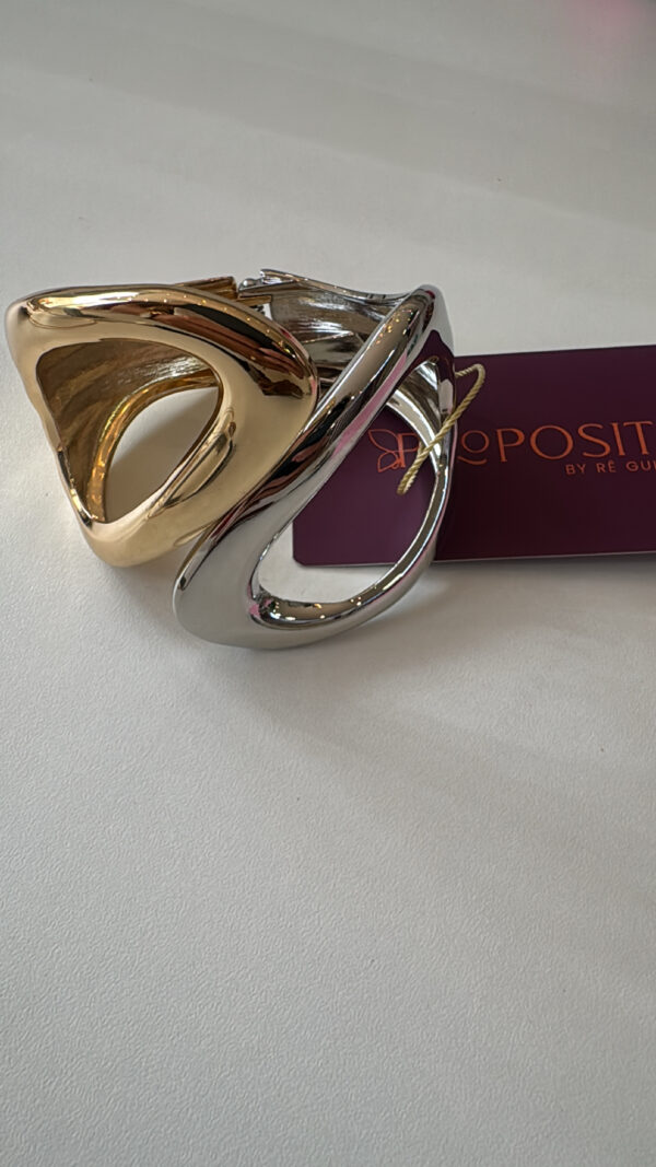PULSEIRA DOURADO E PRATA - Image 4